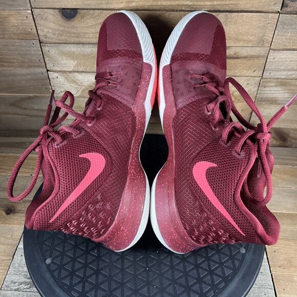 Nike Kyrie 3 Hot Punch Youth US 7Y Red Basketball Lace Up Shoes 859466-681 - Picture 8 of 10